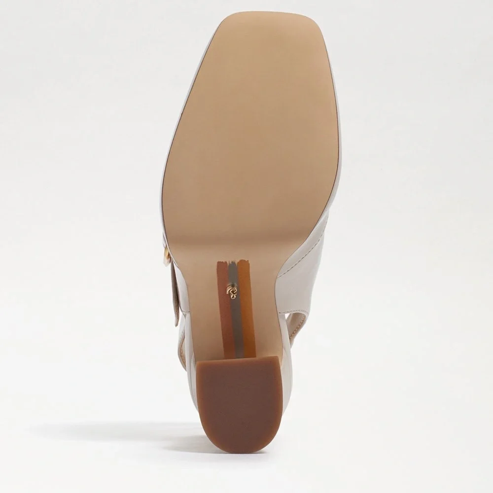 Sam Edelman Jildie Mary Jane Sling Back Heel in Linen size 8.5 - Picture 7 of 13